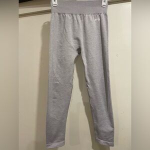 AYBL ankle length Light Gray workout tights Medium